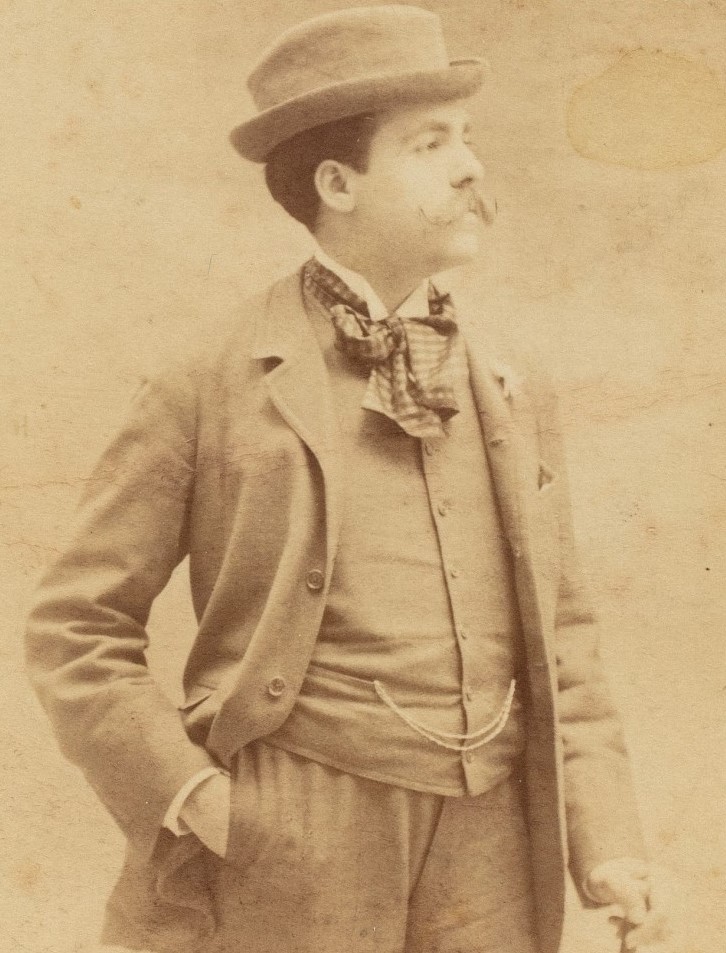 Photographie de Reynaldo Hahn dédicacée à Marcel Proust