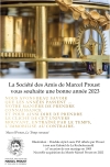 La Société des Amis de Marcel Proust vous souhaite une bonne année 2023