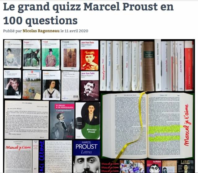 Quizz proustien