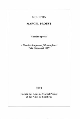 Parution du Bulletin Marcel Proust n°69